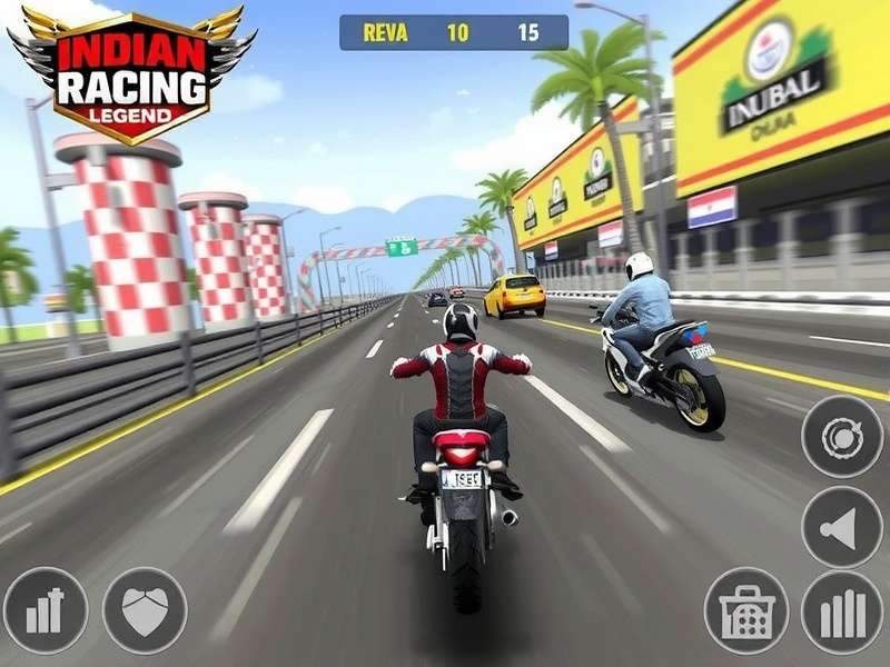 Indian Racing Legend Official Banner - India's Top Desi Racing Game